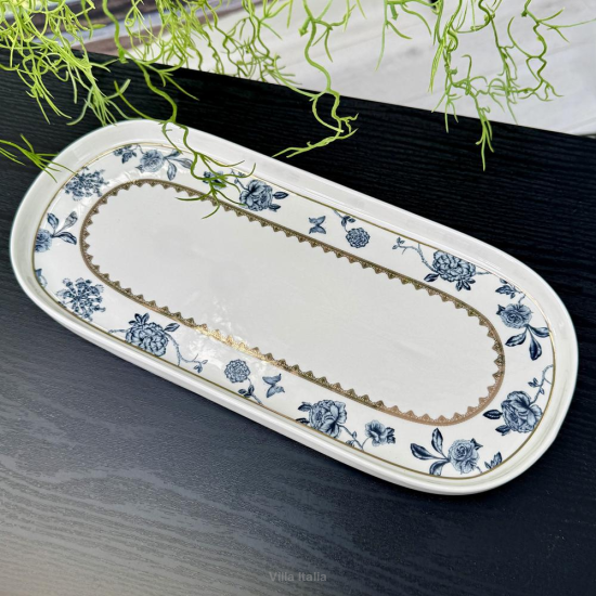 Półmisek porcelanowy owalny 33cm UNICO 2