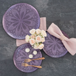 Patera na ciasto szklana 28 cm DANTELLA 6