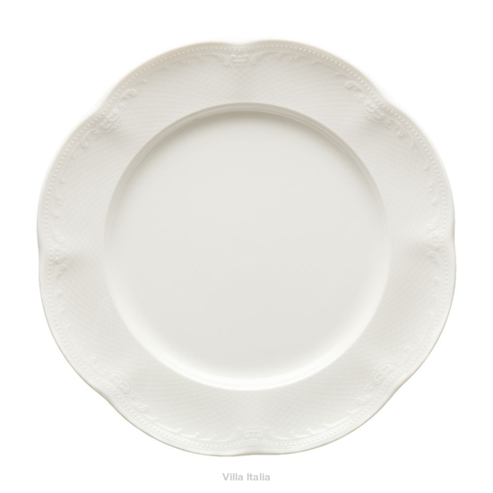 elegancki talerz płytki obiadowy, porcelana