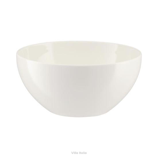 salaterka biała gładka