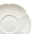 Elegancki spodek do filiżanki z porcelany 