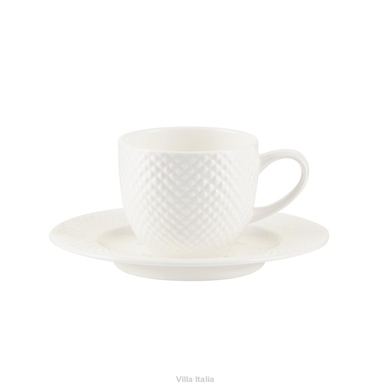 Mała filiżanka do kawy espresso z porcelany kostnej