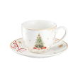 Filiżanki świąteczne zestaw 2 sztuki porcelanowe CHRISTMAS TREE 7