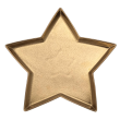 Talerz dekoracyjny gwiazda 26 cm OTELLO Gold 4