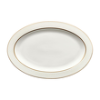 luksusowy biały półmisek porcelanowy 36 cm do serwowania