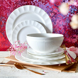 elegancka kolekcja porcelanowa do stołu