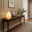 Porcelanowa lampa stołowa 33 cm z ażurowym wzorem MIYAKO 1