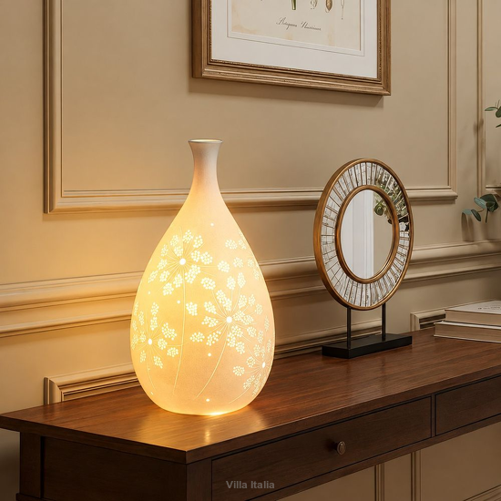 Oryginalna lampa stołowa do salonu