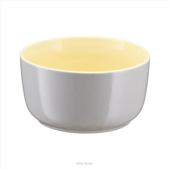 Miseczka porcelanowa 13 cm BORNEO yellow-grey