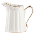 Serwis do kawy herbaty porcelanowy na 6 osób CLARA Gold Ivory 13