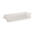 Półmisek prostokątny Talerz do ciasta 30 x 15 cm CLARA Gold Ivory 5