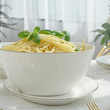 Serwis obiadowy na 12 osób porcelanowy złota linia MESYNA GOLD 8