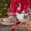 Dzbanuszek bożonarodzeniowy z filiżanką SANTA CLAUS