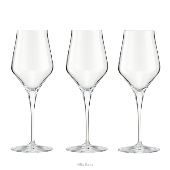 kieliszki kryształowe do wina białego