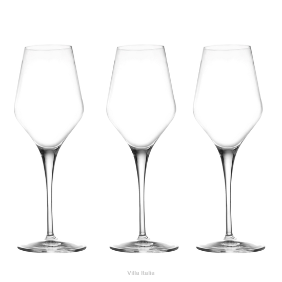 kieliszki kryształowe do wina białego