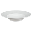 Talerz głęboki porcelanowy z tłoczonym wzorem