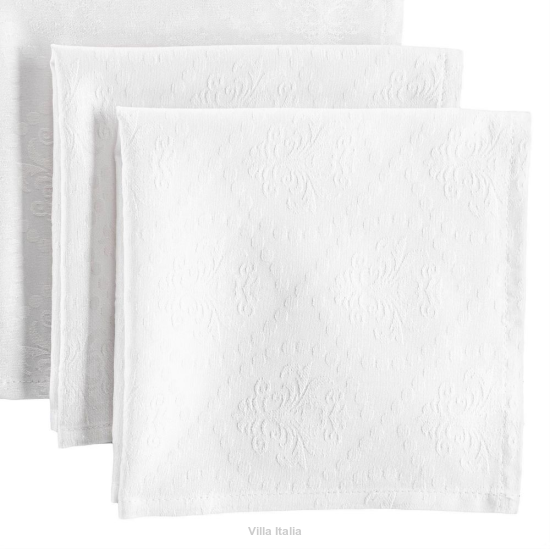 Serwetki materiałowe 40x40 cm Komplet 6 sztuk CYNTHIA Party