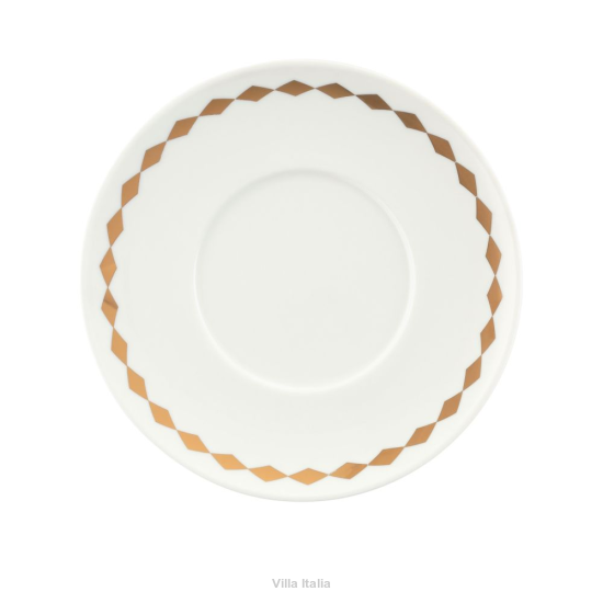 Spodek pod filiżankę porcelanowy 15 cm GAJA
