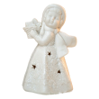 Figurka śnieżna dziewczynka z oświetleniem LED 15 cm HOPEN  1