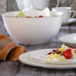 Serwis obiadowy porcelanowy na 6 osób BARI PLATIN 5