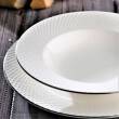 Serwis obiadowy porcelanowy na 6 osób BARI PLATIN 12