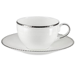 filiżanka do kawy porcelana z platyną