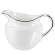 duży dzbanuszek do mleka, porcelana z platyną