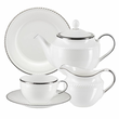 Serwis kawowy porcelanowy na 12 osób FLORIAN 5