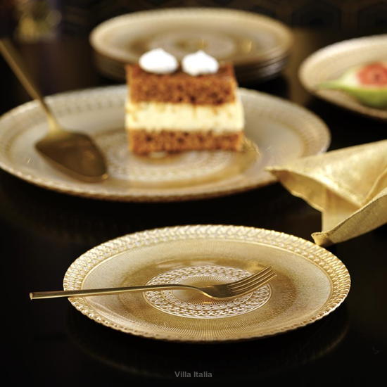 Talerzyk deserowy szklany 19 cm KATRE