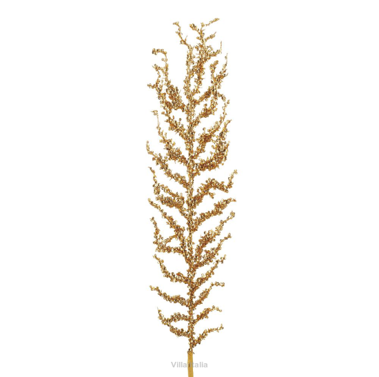 Liść paproci złoty 60 cm - sztuczne gałązki