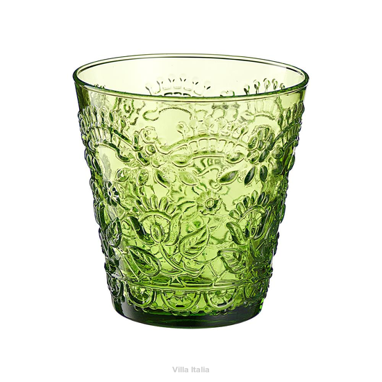 stylowa szklanka wykonana ręcznie do drinków