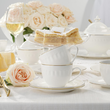 Filiżanka do kawy herbaty porcelanowa 250 ml MESYNA GOLD 3