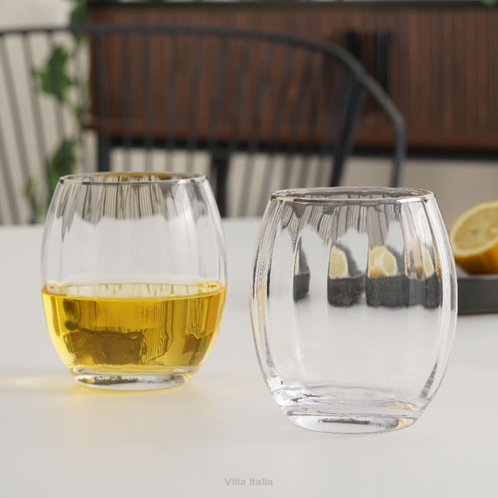 Zestaw szklanek 420 ml 6 sztuk FELICE PLATIN