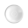 Filiżanka do espresso 100 ml porcelanowa ze spodkiem PLUS PLATIN 1
