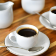 Filiżanka do espresso 100 ml porcelanowa ze spodkiem PLUS PLATIN 9