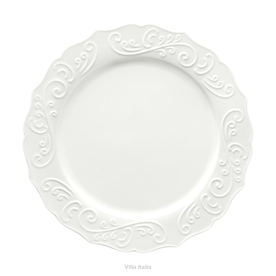 Talerz płytki porcelanowy 26 cm OLIMPIA