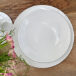 Zestaw półmisków z salaterką obiadowo przekąskowy porcelanowy UNICO 1119 2