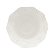 porcelanowy spodek pod filiżankę z reliefem