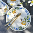 Serwis obiadowo kawowy porcelanowy na 6 osób LIMONETTI 14