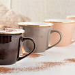 Filiżanka porcelanowa Kubek jumbo 550 ml CYNAMON 4