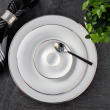 Półmisek porcelanowy owalny 36 cm PLUS PLATIN 2
