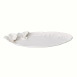 Talerz do ciasta Półmisek porcelanowy 30 cm CLARA Ivory 3