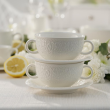 Bulionówka porcelanowa 12 cm ze spodkiem GLORIETTA 3