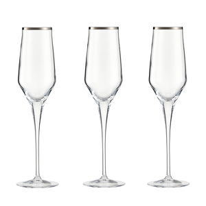 Kieliszki do szampana 200 ml 6 sztuk CONTESSA Platino