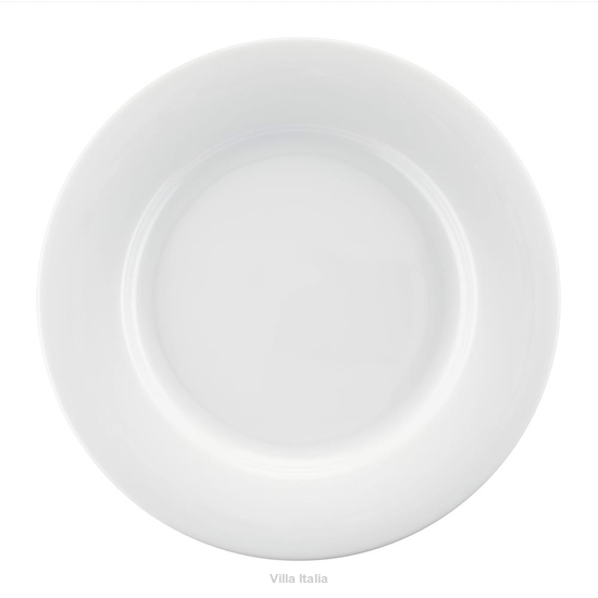 Talerz płytki porcelanowy 27 cm PLUS WHITE