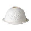 Lampion porcelanowy na tealight 8 cm ZIMA 1