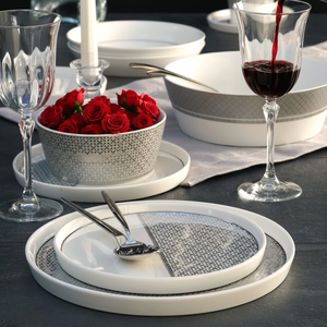 Serwis obiadowy porcelanowy na 12 osób SHIRO