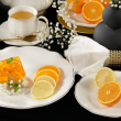Zestaw do ciasta porcelanowy na 6 osób SANDRINE 7