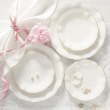 Zestaw do ciasta porcelanowy na 6 osób SANDRINE 4