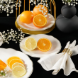 Zestaw do ciasta porcelanowy na 6 osób SANDRINE 9